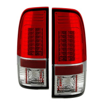 Ford Super Duty 08-15 Version 2 LED Bakljus - Röda Klara Spyder Auto